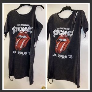Rolling Stones T-shirt dress